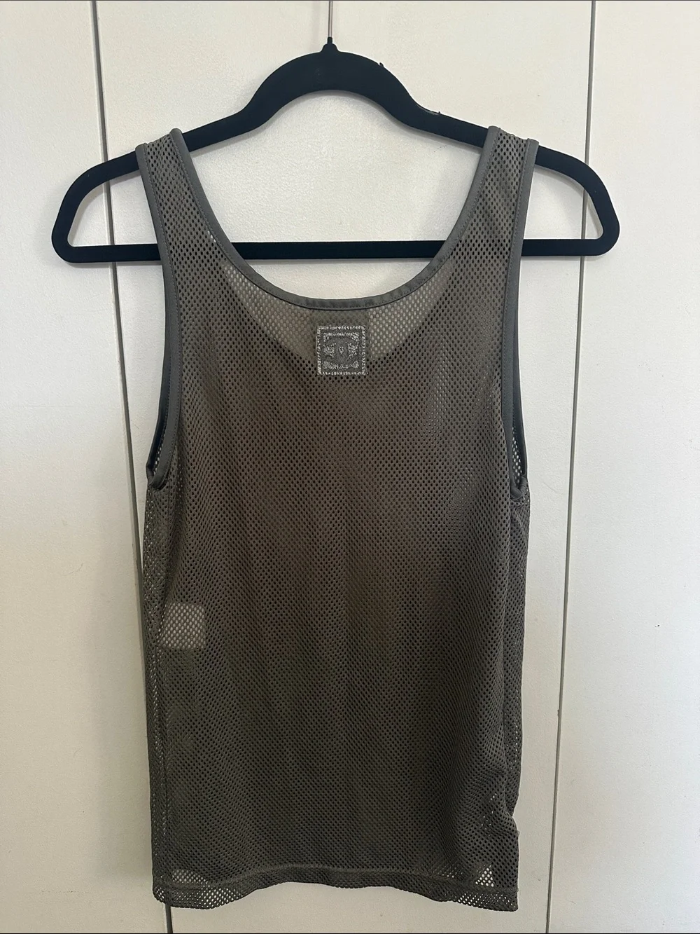 RARE CHANEL Mesh Sleeveless Tank Top